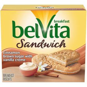 Breakfast Biscuit Sandwiches, Cinnamon Brown Sugar & Vanilla Creme Flavor, 5 Packs