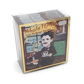Nikola TEAsla: Organic Low Voltage Jasmine Green Tea (Caffeinated) (Nikola Tesla) (size: 10pk (Mini))